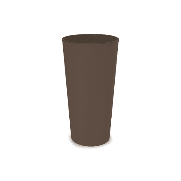 Saksija GARDINO Melrose glamour 25x46,5cm moka