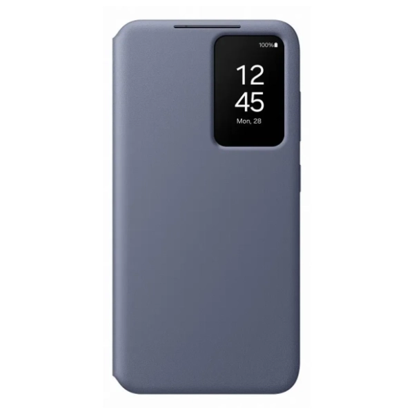 SAMSUNG Smart View maska za Galaxy S24 ljubičasta