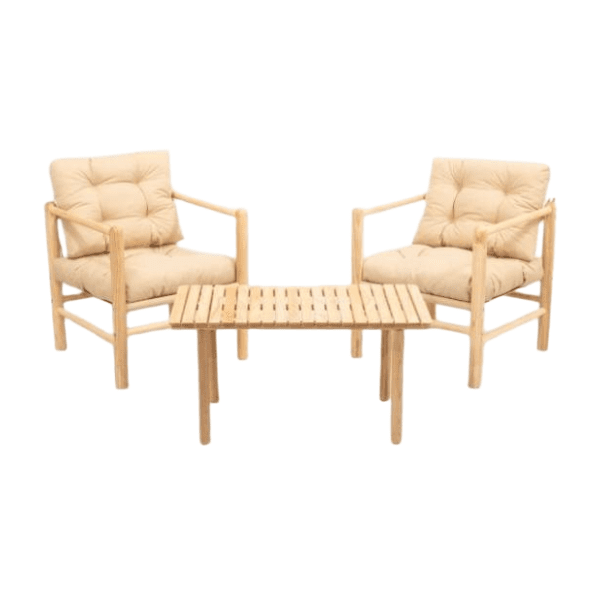 Set baštenski sto i stolice HANAH HOME MYG02 bež
