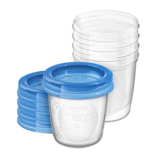 Šolje sa poklopcima AVENT 180ml 5kom