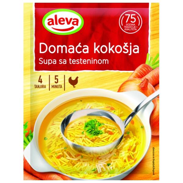 Supa ALEVA domaća kokošija bistra 45g