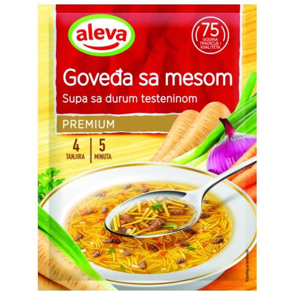 Supa ALEVA goveđa sa mesom 50g