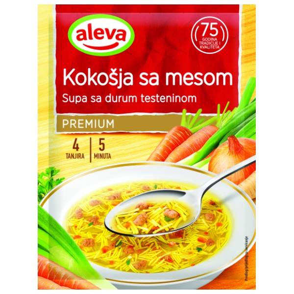 Supa ALEVA kokošija sa mesom 45g