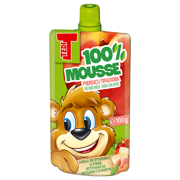 TEDI Mousse breskva 100g