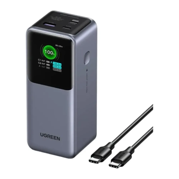 UGREEN Nexode 20000mAh 130W Gray power bank