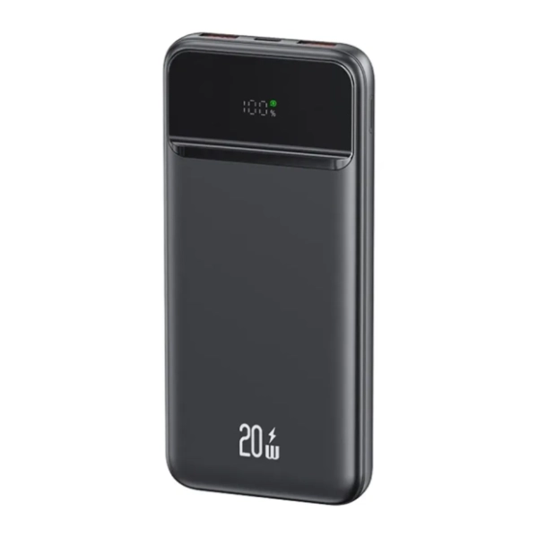 USAMS 10000mAh 20W Black power bank
