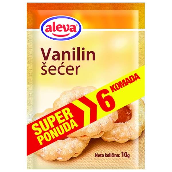 Vanilin šećer ALEVA 6x10g