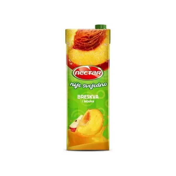 Voćni sok NECTAR Nije svejedno breskva jabuka 1,5l