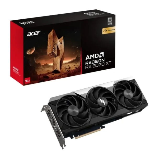 ACER AMD Radeon RX 9070 XT OC Nitro 16GB GDDR6 256-bit grafička kartica