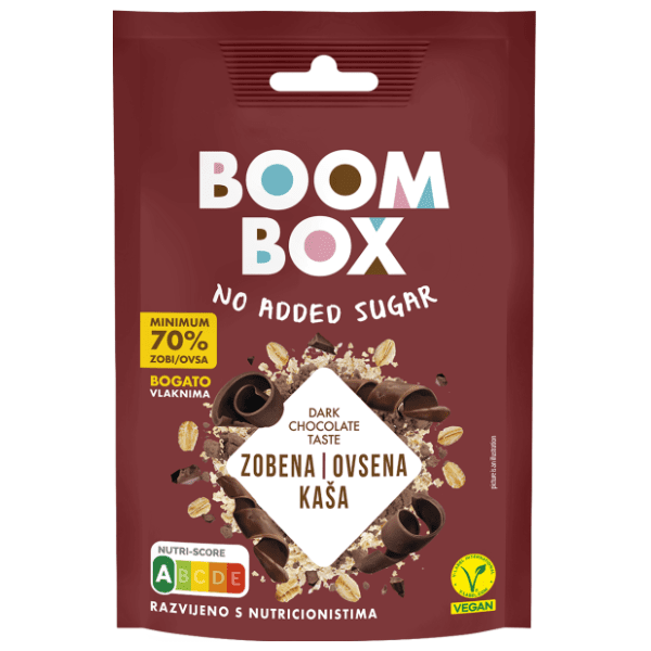 BOOM BOX ovsena kaša čokolada 90g