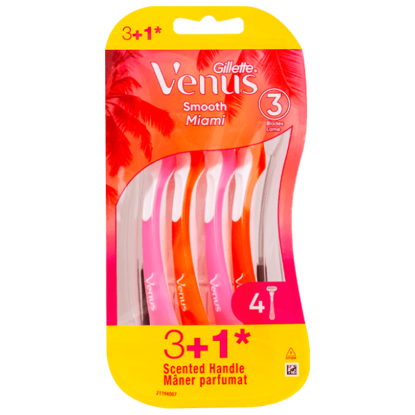 Brijač GILLETTE Venus Smooth Miami 3 4kom