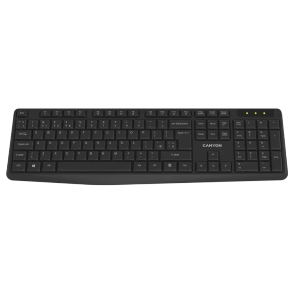 CANYON bežična tastatura KB-W01 Black