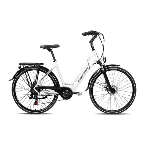 CAPRIOLO E-City Lady 28" beli električni bicikl