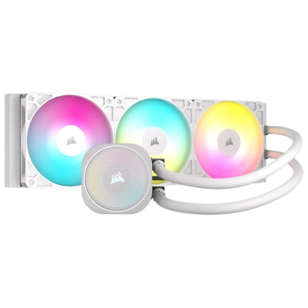 CORSAIR NAUTILUS 360 RS ARGB Liquid white vodeno hlađenje
