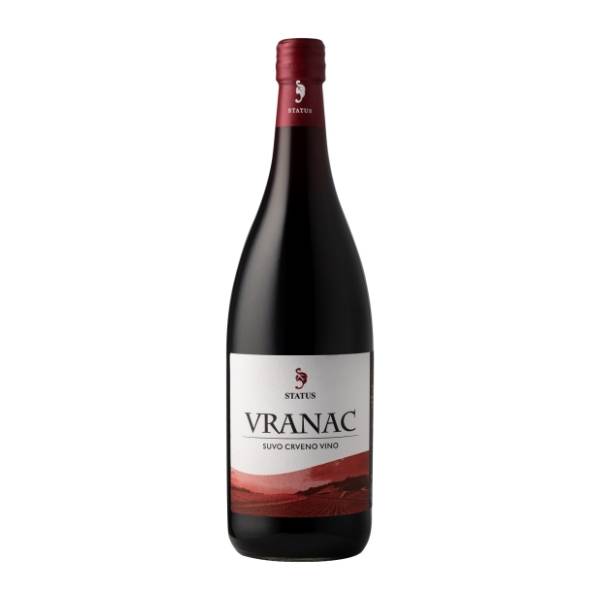 Crno vino STATUS Vranac 1l