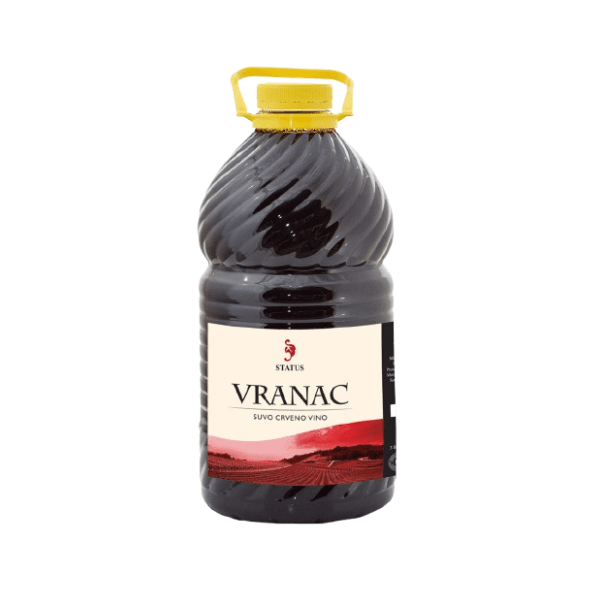 Crno vino STATUS Vranac 3l