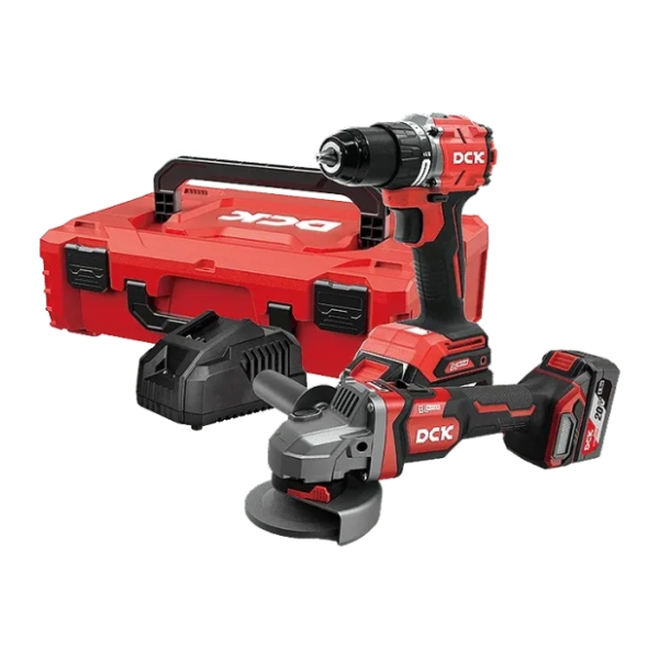 DCK KCKC04EK aku set alata KDJZ2060i + KDSM04-125 2x4.0Ah