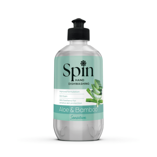 Deterdžent za posuđe SPIN aloe & bamboo 500ml