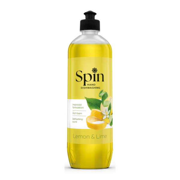 Deterdžent za posuđe SPIN lemon & lime 800ml