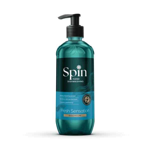 Deterdžent za posuđe SPIN Premium fresh sensation 650ml