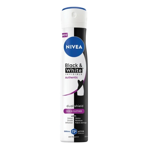 Dezodorans NIVEA Black & white authentic 150ml