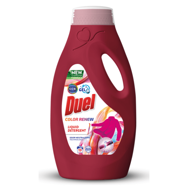 DUEL Color renew tečni deterdžent za veš 19 pranja (855ml)