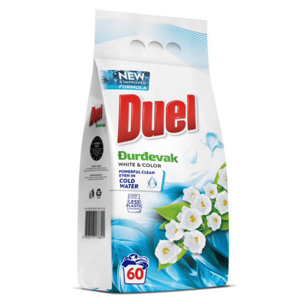 DUEL Đurđevak deterdžent za veš 60 pranja (5,4kg)