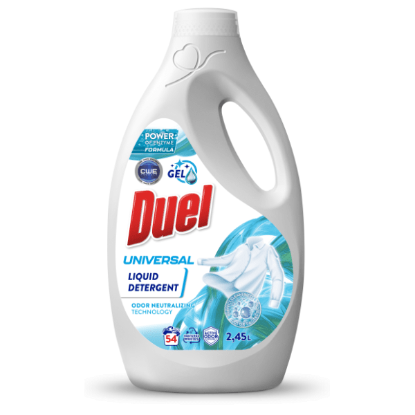 DUEL Gel universal tečni deterdžent 54 pranja (2,45l)
