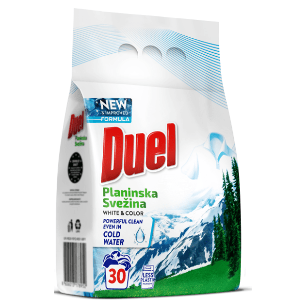 DUEL planinska svežina deterdžent za veš 30 pranja (3kg)