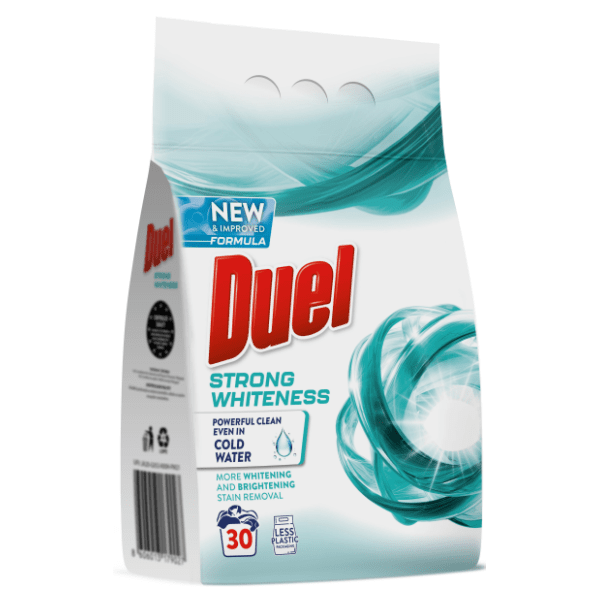 DUEL Strong whiteness deterdžent 30 pranja (2,7kg)