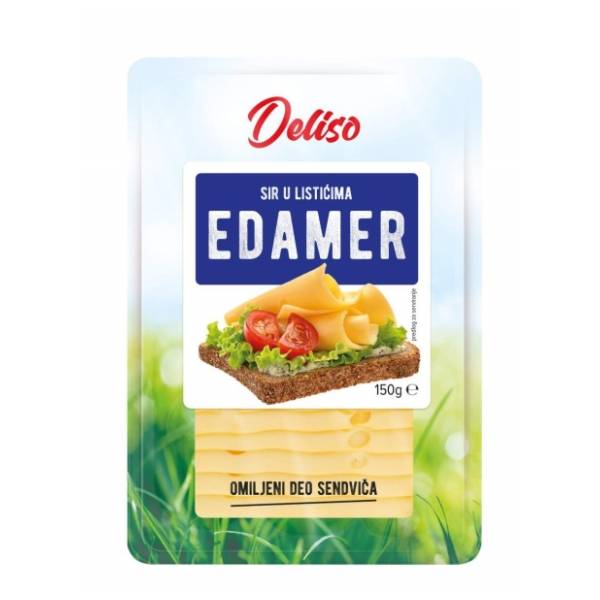 Edamer DELISO listići 150g