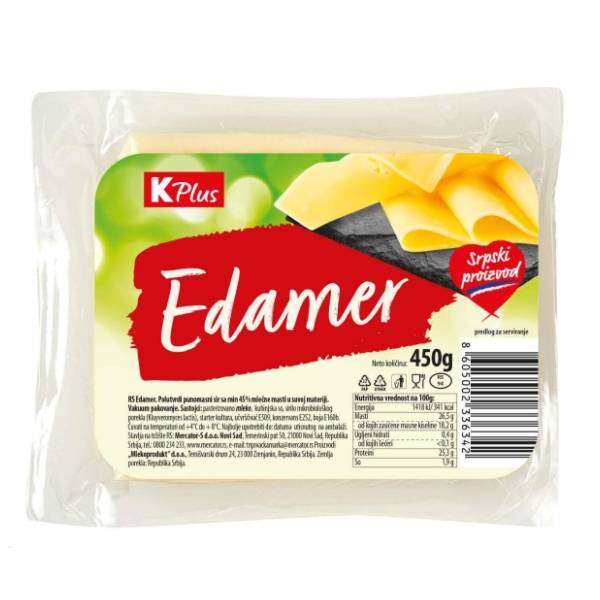 Edamer K PLUS 450g