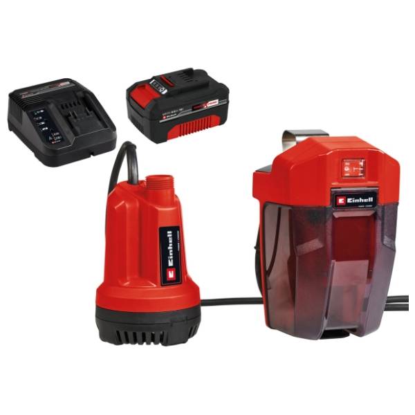 EINHELL GE-SP 18 Li 4 Ah Starter-Kit aku pumpa za čistu vodu
