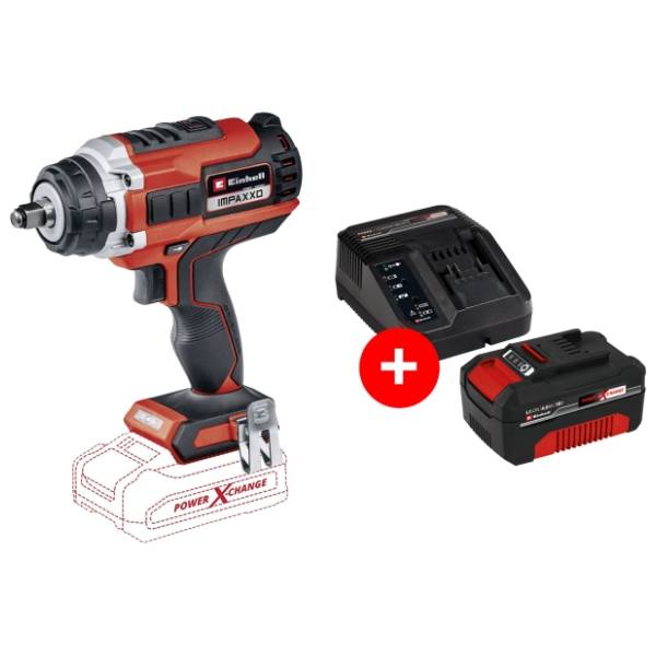 EINHELL IMPAXXO 18/400 18V 4.0 Ah aku udarni odvijač