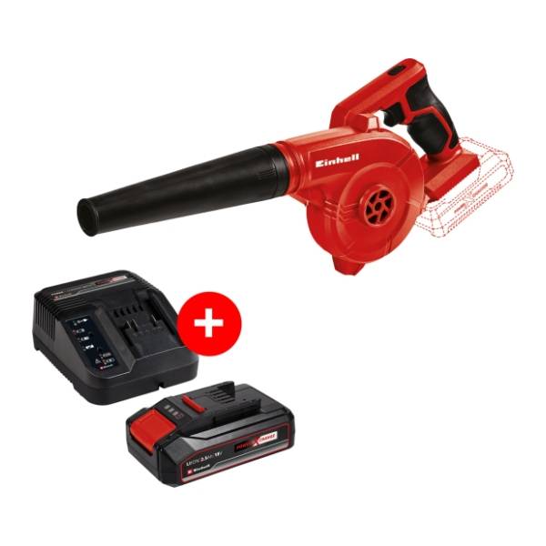 EINHELL TE-CB 18/180 Li 2.5 Ah Starter-Kit aku duvač lišća