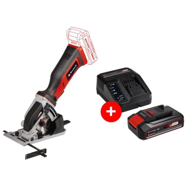 EINHELL TE-CS 18/89 Li 2.5 Ah Starter-Kit aku mini cirkular