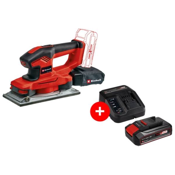 EINHELL TE-OS 18/230 Li  2.5 Ah Starter-Kit aku vibraciona brusilica