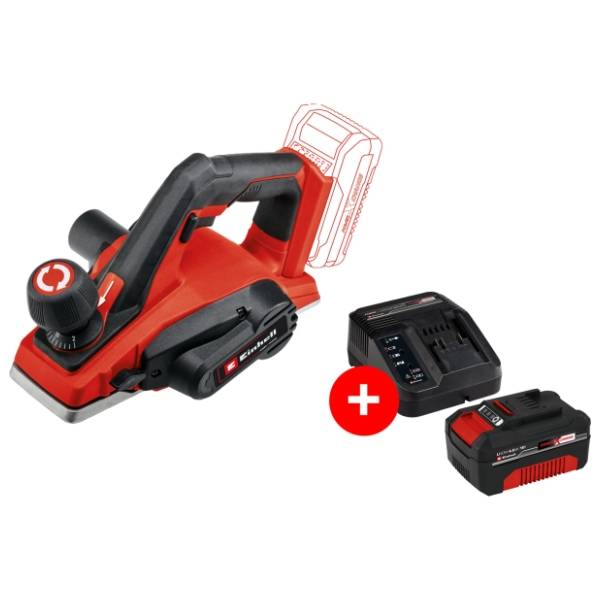 EINHELL TE-PL 18/82 Li 4.0 Ah Starter-Kit aku rende