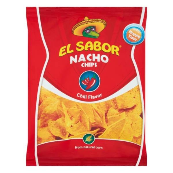 EL SABOR nacho chips chili 100g