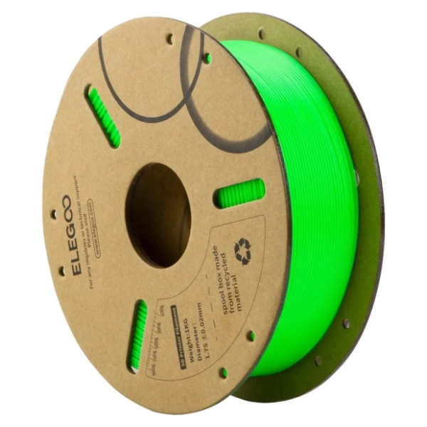 ELEGOO PLA+ 1kg Light Green 1,75mm filament za 3D štampač