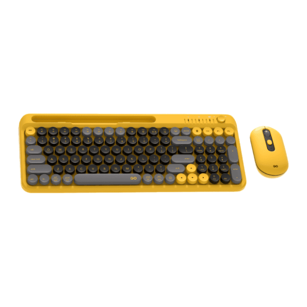 FANTECH set bežični miš i tastatura WK-899 GO Mochi101 žuti