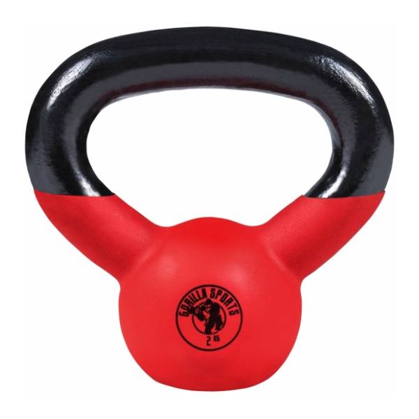 GORILLA SPORTS rusko zvono sa neoprenom 2 kg