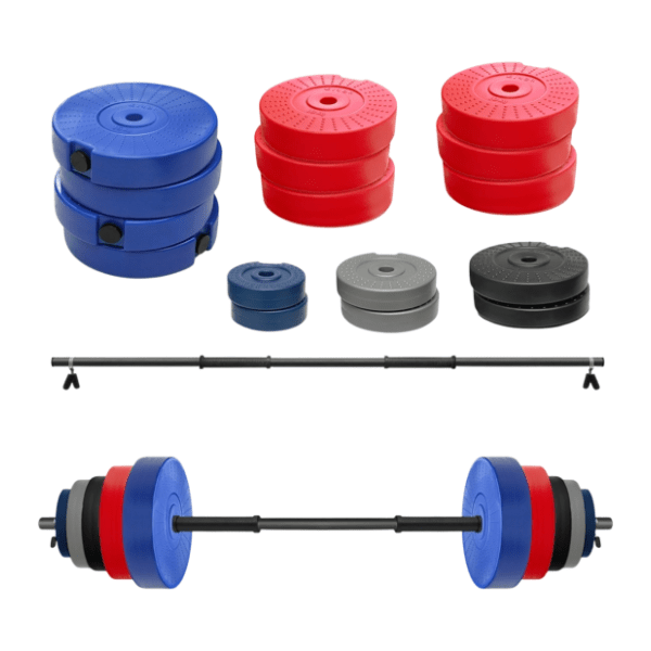 IRON SPORT tegovi set 141kg + šipka