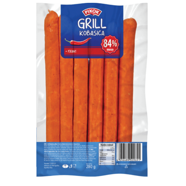 Kobasica PIKOK grill pikant 280g