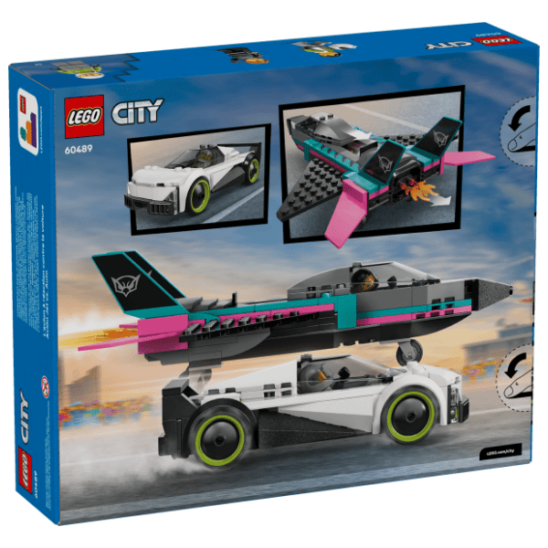 LEGO City avion protiv automobila 60489