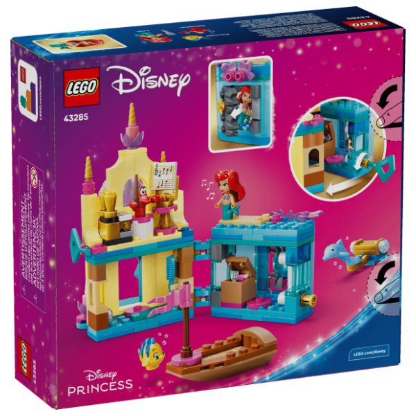 LEGO Disney Princess Arijelina magična mini palata 43285