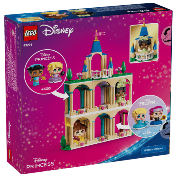 LEGO Disney Princess Mini Bel i Tijana sa zamkom 43291