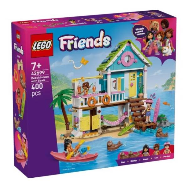 LEGO Friends kuća na plaži sa fokama 42699