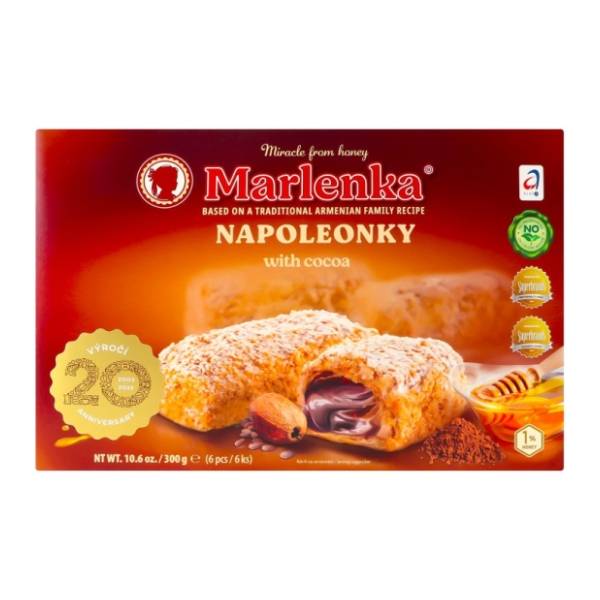 MARLENKA Napoleonky cacao 300g