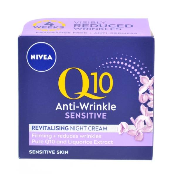 NIVEA Q10 sensitive anti-wrinkle krema 50ml